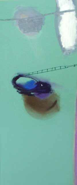 "Dream" 125 x 50 cm. Acrylic on canvas.