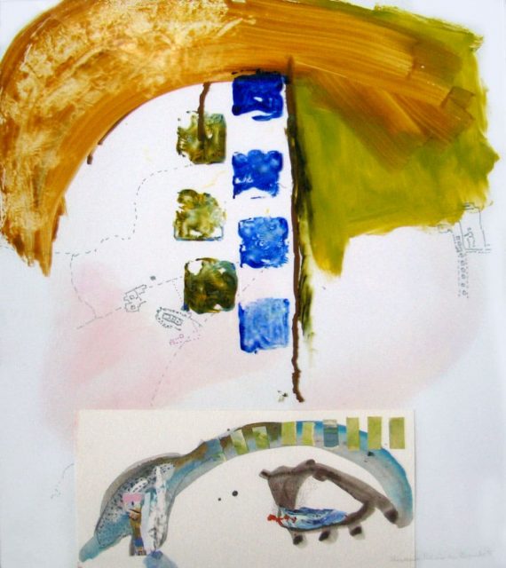 48 serie mundos líquidos. mundo líquido 5, 50 X 50 cm. acrílico y metacrilato